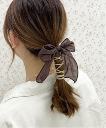 apres jour | 【apres jour×ARIAZ】ヘアリボンセット(ヘアゴム)