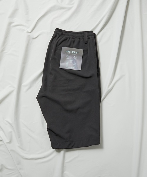 UNION STATION（ユニオンステーション）の「イージーハーフパンツ（その他パンツ・メンズ・ブラック/ブラウン/トップグレー/ライトグリーン/グレイッシュベージュ・M/L）」の14枚目の写真
