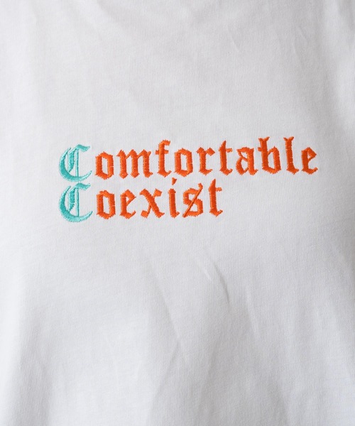 Kastane(カスタネ)の「Frame StitchロゴTee(Tシャツ/カットソー・レディース・スカイブルー/オレンジ/イエロー/オフホワイト・XL/M)」の16枚目の写真