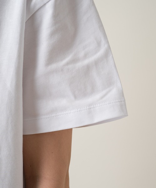 Kastane(カスタネ)の「Frame StitchロゴTee(Tシャツ/カットソー・レディース・スカイブルー/オレンジ/イエロー/オフホワイト・XL/M)」の17枚目の写真