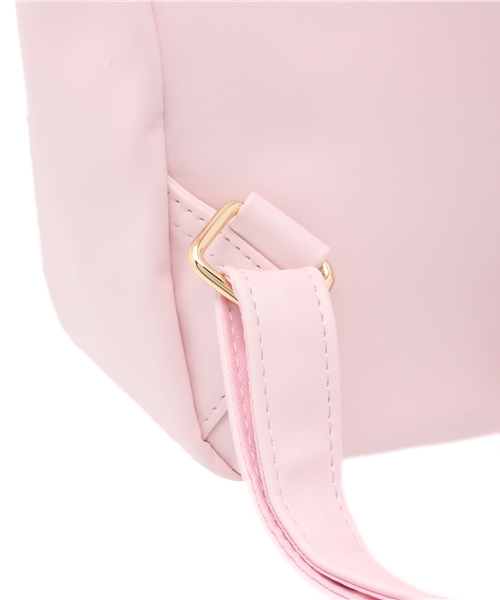 WEGO（ウィゴー）の「WEGO/ミニサッチェルリュック（バックパック/リュック・レディース・ホワイト/ブラック/サックスブルー/パープル/イエロー/ピンク/ブルー/キャメル・FREE）」の21枚目の写真