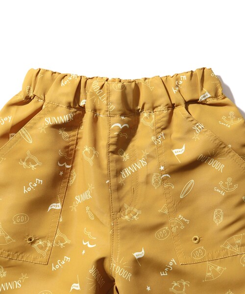 SHOO・LA・RUE（シューラルー）の「◆【水陸両用】ハーフパンツ（その他パンツ・キッズ・チャコールグレー/イエロー系9・13/14/09/15 /11/10/12）」の3枚目の写真