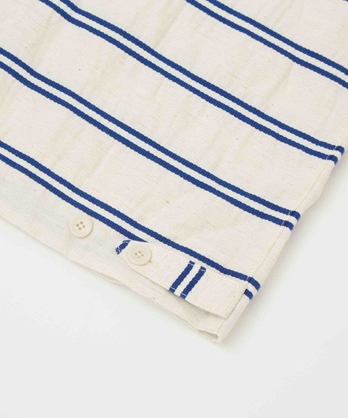 UNPERFECT（アンパーフェクト）の「[WEB限定] UNPERFECT C/L BORDER PULL OVER T SHIRTS（Tシャツ/カットソー・メンズ・ホワイト/ネイビー/レッド・4/3）」の11枚目の写真