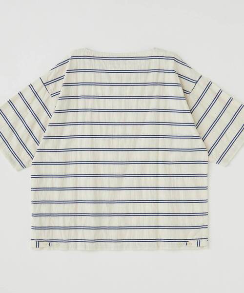 UNPERFECT（アンパーフェクト）の「[WEB限定] UNPERFECT C/L BORDER PULL OVER T SHIRTS（Tシャツ/カットソー・メンズ・ホワイト/ネイビー/レッド・4/3）」の14枚目の写真