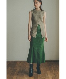 CLANE | THIN CORDUROY MERMAID SKIRT(スカート)