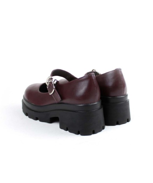 VIVIAN(ヴィヴィアン)の「厚底ストラップマニッシュメリージェーンシューズ ZOZOTOWN+オフィシャルサイト限定商品(ドレスシューズ・レディース・ブラック/ダークブラウン/アイボリー/ワイン・LL/S/M/L)」の21枚目の写真