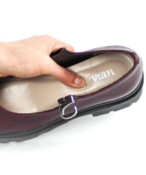 VIVIAN(ヴィヴィアン)の「厚底ストラップマニッシュメリージェーンシューズ ZOZOTOWN+オフィシャルサイト限定商品(ドレスシューズ・レディース・ブラック/ダークブラウン/アイボリー/ワイン・LL/S/M/L)」の18枚目の写真