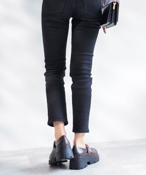 VIVIAN(ヴィヴィアン)の「厚底ストラップマニッシュメリージェーンシューズ ZOZOTOWN+オフィシャルサイト限定商品(ドレスシューズ・レディース・ブラック/ダークブラウン/アイボリー/ワイン・LL/S/M/L)」の16枚目の写真