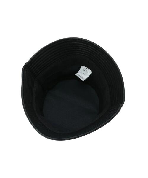 koe（コエ）の「フェイクレザーバケットハット＊（ハット・レディース・アイボリー/ブラック・FREE）」の8枚目の写真