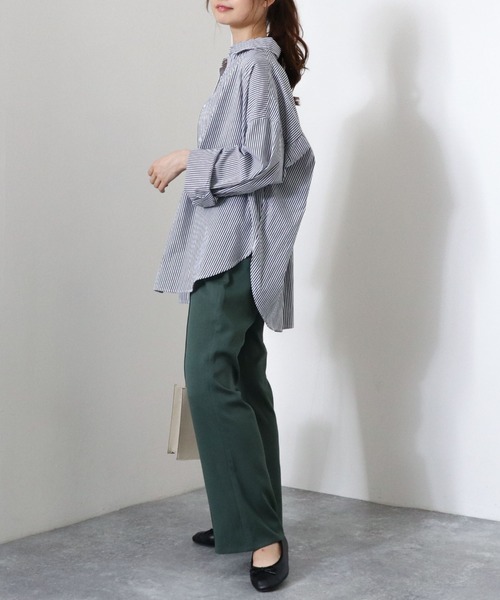 archives(アルシーヴ)の「センターシームフレアパンツ(その他パンツ・レディース・グレー/ブラウン/グリーン/イエロー・MEDIUM)」の13枚目の写真