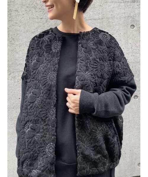 BEARDSLEY（ビアズリー）の「ファー刺繍ハオリ（ブルゾン）」 - WEAR