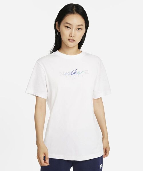 セール ナイキ スポーツウェア ウィメンズ ボーイフレンド Tシャツ ルーズシルエット Nike Tシャツ カットソー Nike ナイキ のファッション通販 Zozotown
