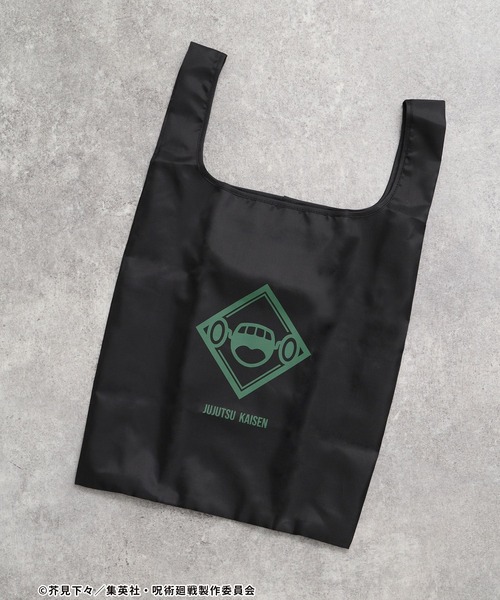 Honeys（ハニーズ）の「『呪術廻戦』エコＢａｇ（エコバッグ/サブバッグ・レディース・グレー/オレンジ/レッド/グリーン/ブルー/ピンク/グリーン系その他/イエロー・FREE）」の4枚目の写真