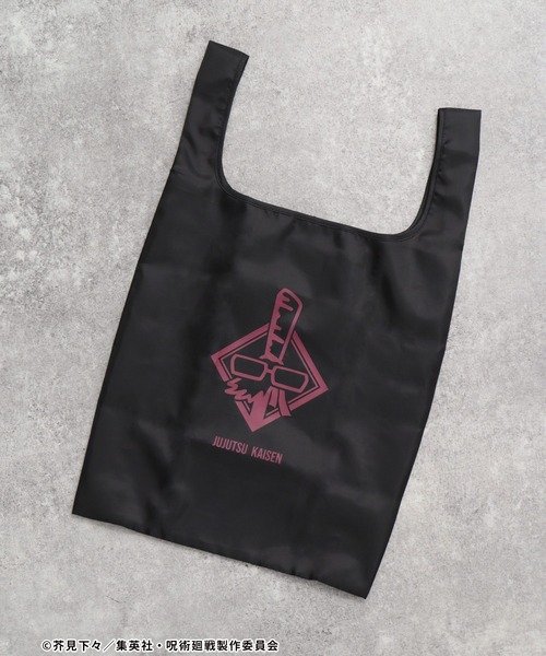 Honeys（ハニーズ）の「『呪術廻戦』エコＢａｇ（エコバッグ/サブバッグ・レディース・グレー/オレンジ/レッド/グリーン/ブルー/ピンク/グリーン系その他/イエロー・FREE）」の7枚目の写真