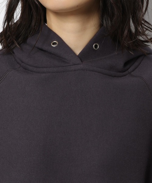 LAKOLE(ラコレ)の「ブラッシュラグランフーディ / 219690(パーカー・レディース・モスグリーン/ライトベージュ/コーラル/チョコ/クリーム/スモーク/カーキ/レッド・MEDIUM/X-SMALL/SMALL)」の11枚目の写真