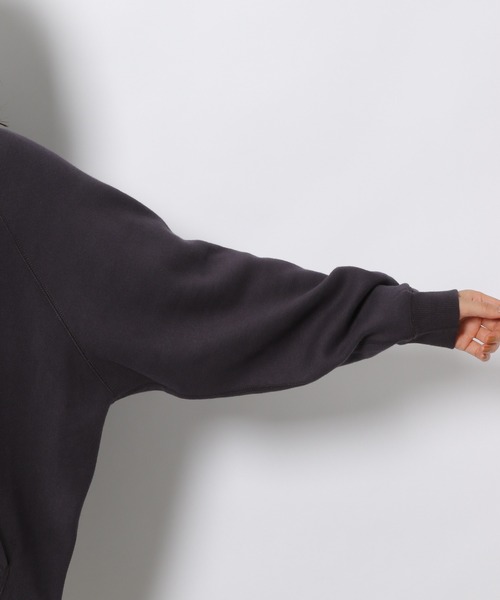 LAKOLE(ラコレ)の「ブラッシュラグランフーディ / 219690(パーカー・レディース・モスグリーン/ライトベージュ/コーラル/チョコ/クリーム/スモーク/カーキ/レッド・MEDIUM/X-SMALL/SMALL)」の13枚目の写真