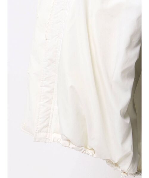 LAGUNAMOON(ラグナムーン)の「オーバーフォルム中綿フーデットコート(その他アウター・レディース・ホワイト/ブラック・FREE)」の5枚目の写真