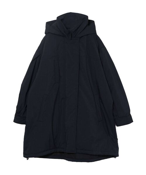 LAGUNAMOON(ラグナムーン)の「オーバーフォルム中綿フーデットコート(その他アウター・レディース・ホワイト/ブラック・FREE)」の12枚目の写真