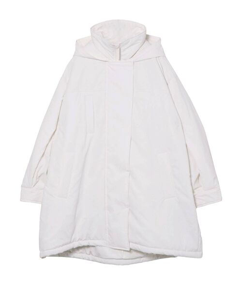 LAGUNAMOON(ラグナムーン)の「オーバーフォルム中綿フーデットコート(その他アウター・レディース・ホワイト/ブラック・FREE)」の19枚目の写真