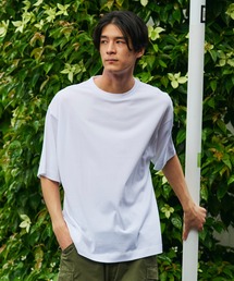 NewAnce（ニュアンス）の「【NewAnce】Oversized T Shirt オーバーサイズシルケットTシャツ（Tシャツ/カットソー・メンズ）」