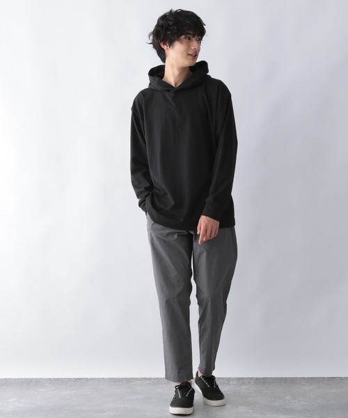 GLOBAL WORK（グローバルワーク）の「エアかるイージーパンツ 21FW/959199（その他パンツ・メンズ・グリーン系その他6/ネイビー/チャコールグレー/ブラック/ベージュ・MEDIUM/X-LARGE/SMALL/LARGE）」の9枚目の写真