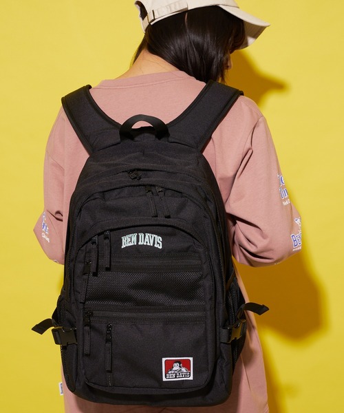 BEN DAVIS（ベンデイビス）の「【BEN DAVIS／ベンデイビス】メッシュXLバッグ    BDW-8142（バックパック/リュック・メンズ・ブラック/グリーン系その他/レッド系その他/ホワイト/ブルー/パープル・FREE）」の3枚目の写真
