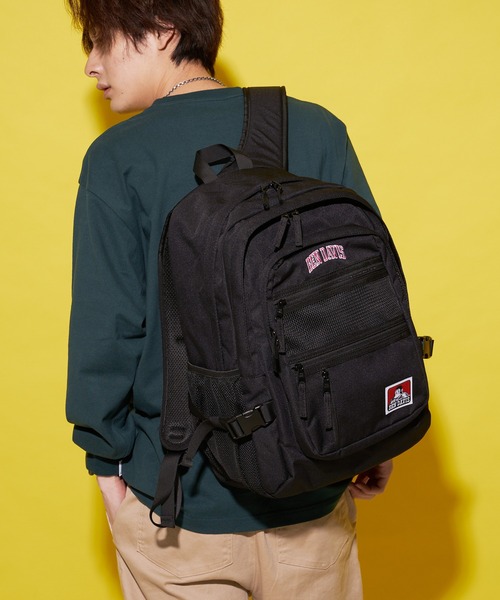 BEN DAVIS（ベンデイビス）の「【BEN DAVIS／ベンデイビス】メッシュXLバッグ    BDW-8142（バックパック/リュック・メンズ・ブラック/グリーン系その他/レッド系その他/ホワイト/ブルー/パープル・FREE）」の6枚目の写真