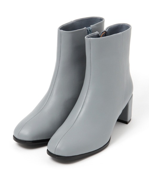 niko and...（ニコアンド）の「オリジナルブロックヒールブーツ【WEB限定サイズ有り】（ブーツ・レディース・アイボリー/ダークブラウン/ベージュ/ラベンダー/ブラック/ブラウン系その他/ライトブルー・X-LARGE/SMALL/MEDIUM/LARGE）」の6枚目の写真