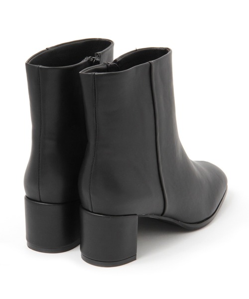 niko and...（ニコアンド）の「オリジナルブロックヒールブーツ【WEB限定サイズ有り】（ブーツ・レディース・アイボリー/ダークブラウン/ベージュ/ラベンダー/ブラック/ブラウン系その他/ライトブルー・X-LARGE/SMALL/MEDIUM/LARGE）」の10枚目の写真