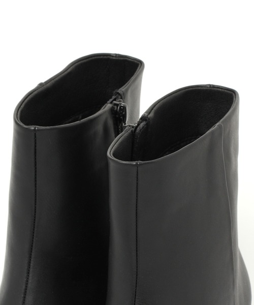 niko and...（ニコアンド）の「オリジナルブロックヒールブーツ【WEB限定サイズ有り】（ブーツ・レディース・アイボリー/ダークブラウン/ベージュ/ラベンダー/ブラック/ブラウン系その他/ライトブルー・X-LARGE/SMALL/MEDIUM/LARGE）」の12枚目の写真