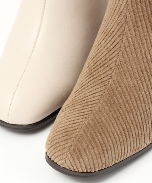 niko and...（ニコアンド）の「オリジナルブロックヒールブーツ【WEB限定サイズ有り】（ブーツ・レディース・アイボリー/ダークブラウン/ベージュ/ラベンダー/ブラック/ブラウン系その他/ライトブルー・X-LARGE/SMALL/MEDIUM/LARGE）」の17枚目の写真