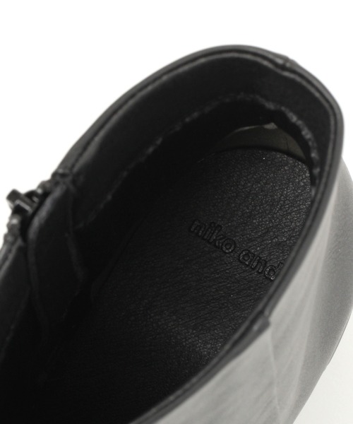 niko and...（ニコアンド）の「オリジナルブロックヒールブーツ【WEB限定サイズ有り】（ブーツ・レディース・アイボリー/ダークブラウン/ベージュ/ラベンダー/ブラック/ブラウン系その他/ライトブルー・X-LARGE/SMALL/MEDIUM/LARGE）」の20枚目の写真