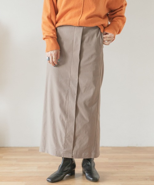 ITEMS URBANRESEARCH（アイテムズ アーバンリサーチ）の「ストレッチタイトスカート（スカート・レディース・ブラック/ピンク系その他/モカ・FREE）」の3枚目の写真