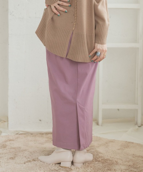 ITEMS URBANRESEARCH（アイテムズ アーバンリサーチ）の「ストレッチタイトスカート（スカート・レディース・ブラック/ピンク系その他/モカ・FREE）」の11枚目の写真