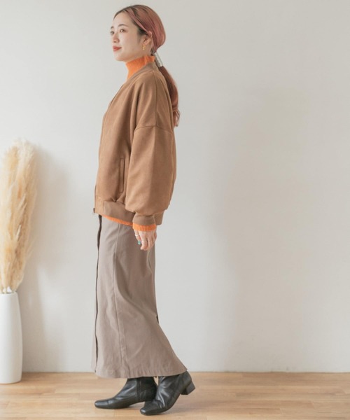 ITEMS URBANRESEARCH（アイテムズ アーバンリサーチ）の「ストレッチタイトスカート（スカート・レディース・ブラック/ピンク系その他/モカ・FREE）」の19枚目の写真