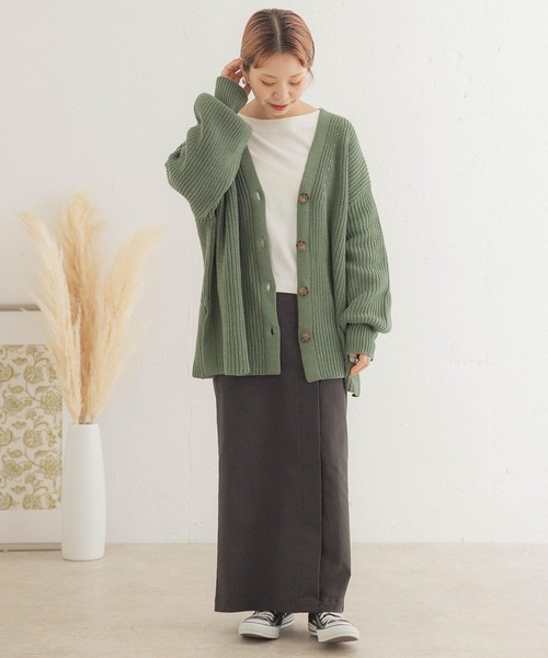 ITEMS URBANRESEARCH（アイテムズ アーバンリサーチ）の「ストレッチタイトスカート（スカート・レディース・ブラック/ピンク系その他/モカ・FREE）」の5枚目の写真