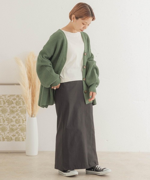 ITEMS URBANRESEARCH（アイテムズ アーバンリサーチ）の「ストレッチタイトスカート（スカート・レディース・ブラック/ピンク系その他/モカ・FREE）」の20枚目の写真