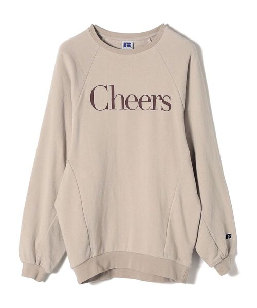 SHIPS（シップス）の「【SHIPS別注】RUSSELL ATHLETIC:ロゴスウェット◆（スウェット・レディース・スカイブルー/チャコールグレー/ベージュ/グリーン・ONE SIZE）」の21枚目の写真