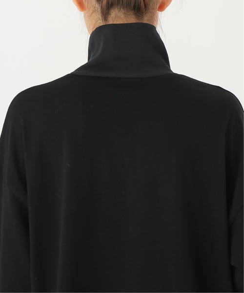 JOURNAL STANDARD LUXE（ジャーナルスタンダード　ラックス）の「オーガニックベアテンジク タートルネックリブプルオーバー（Tシャツ/カットソー・レディース・ホワイト/ブラック・FREE）」の11枚目の写真