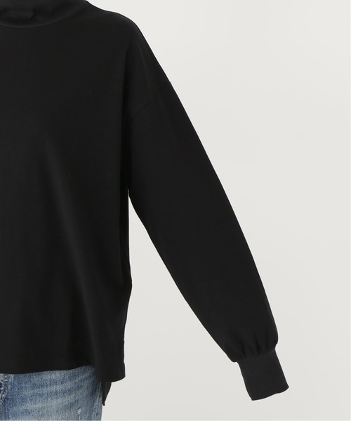 JOURNAL STANDARD LUXE（ジャーナルスタンダード　ラックス）の「オーガニックベアテンジク タートルネックリブプルオーバー（Tシャツ/カットソー・レディース・ホワイト/ブラック・FREE）」の3枚目の写真