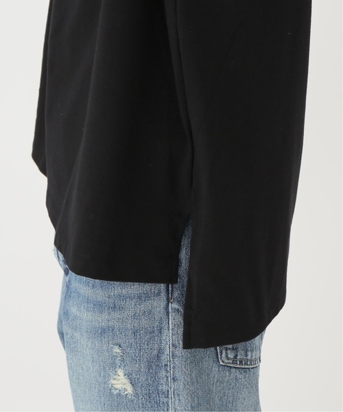 JOURNAL STANDARD LUXE（ジャーナルスタンダード　ラックス）の「オーガニックベアテンジク タートルネックリブプルオーバー（Tシャツ/カットソー・レディース・ホワイト/ブラック・FREE）」の17枚目の写真