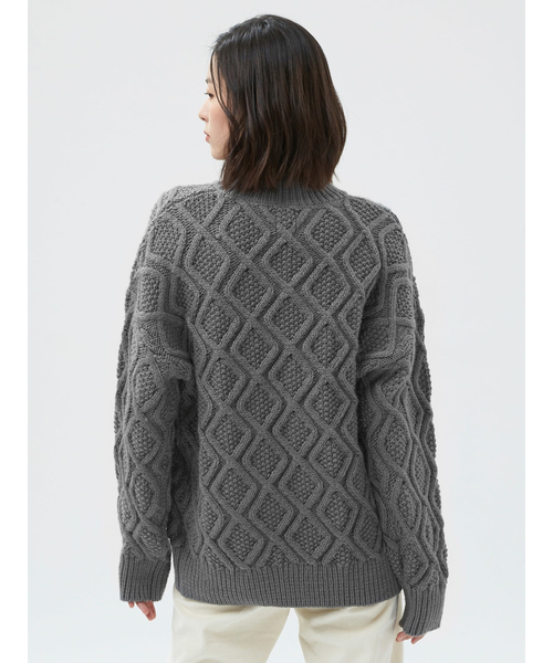 GAP（ギャップ）の「オーバーサイズ ケーブル モックネック