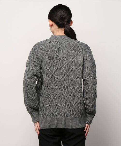 GAP - 【超美品】GAP オーバーサイズ ケーブル モックネックセーター Sサイズ GAP（ギャップ）の「オーバーサイズ ケーブル モックネック