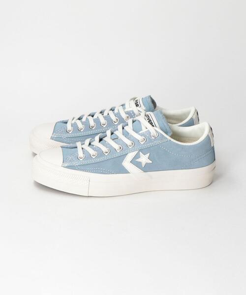 CONVERSE（コンバース）の「＜CONVERSE(コンバース)＞BREAKSTAR スウェード オックス/スニーカー（スニーカー・レディース・ブラック/ライトブルー・25cm/24.5cm/23.5cm/23cm/24cm）」の4枚目の写真