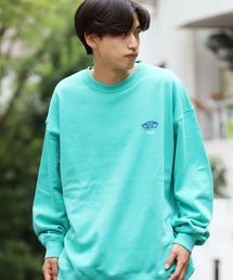 VANS/ヴァンズ M CHECKER BOX Crew Sweat バックグラフィック クルー スウェット