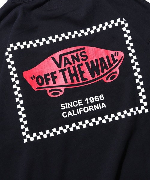 VANS（バンズ）の「VANS/ヴァンズ M CHECKER BOX Crew Sweat バックグラフィック クルー スウェット（スウェット・メンズ・ホワイト/ブラック/ベージュ/グリーン・M/L/XL）」の13枚目の写真