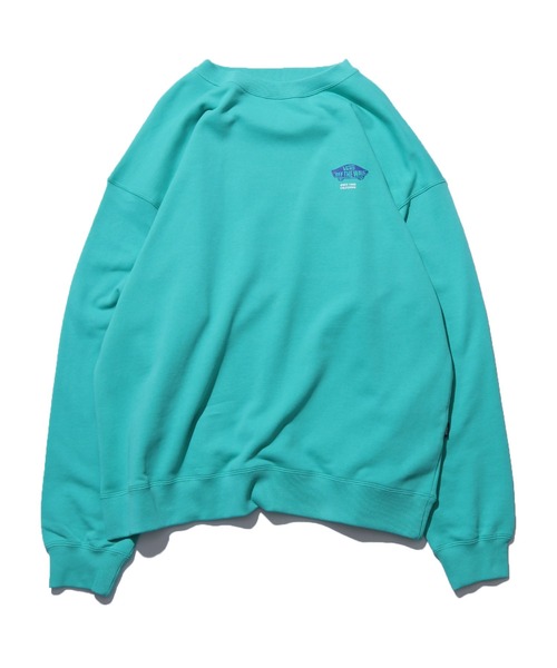 VANS（バンズ）の「VANS/ヴァンズ M CHECKER BOX Crew Sweat バックグラフィック クルー スウェット（スウェット・メンズ・ホワイト/ブラック/ベージュ/グリーン・M/L/XL）」の20枚目の写真