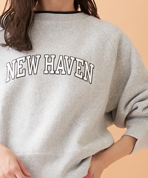 Champion（チャンピオン）の「【CHAMPION】スウェットプルオーバー（ニット/セーター・レディース・オフホワイト/ブラック/MD.GRY・2）」の11枚目の写真