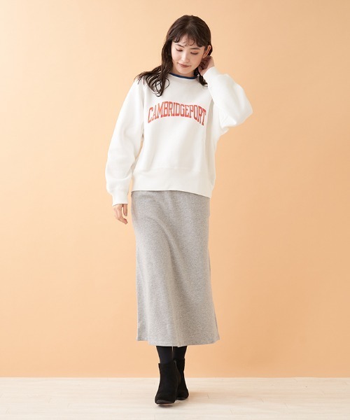 Champion（チャンピオン）の「【CHAMPION】スウェットプルオーバー（ニット/セーター・レディース・オフホワイト/ブラック/MD.GRY・2）」の17枚目の写真