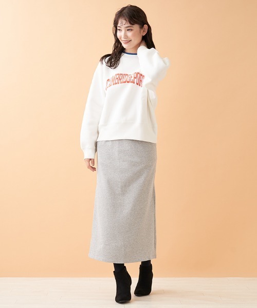 Champion（チャンピオン）の「【CHAMPION】スウェットプルオーバー（ニット/セーター・レディース・オフホワイト/ブラック/MD.GRY・2）」の18枚目の写真